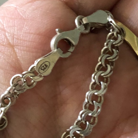 925 silver baby bracelet - Picture 2 of 3